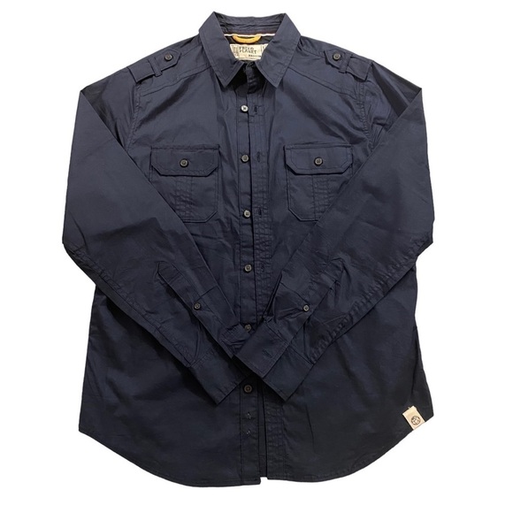 Free Planet Long Sleeve button down shirt - Picture 1 of 7